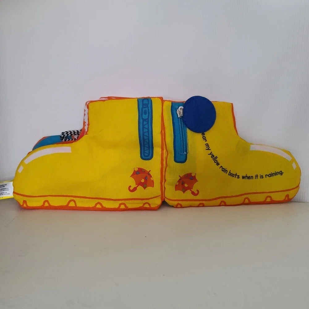 Melissa and Doug K's Kids Shoes Cloth Book